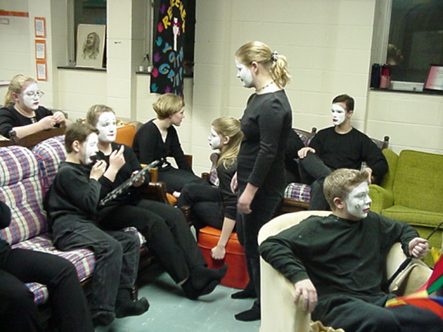 The mime lounge.
